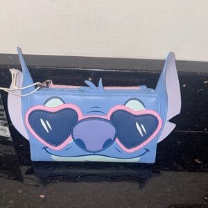 Loungefly Blue and Pink Disney Kids Wallet. New with tags.